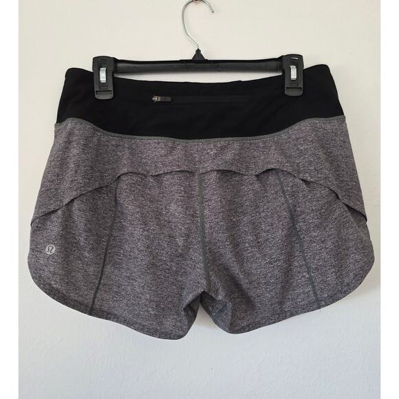 Lululemon Speed Up Short Long 4" Updated Fit Heather Lux Multi First Release - Picture 4 of 8